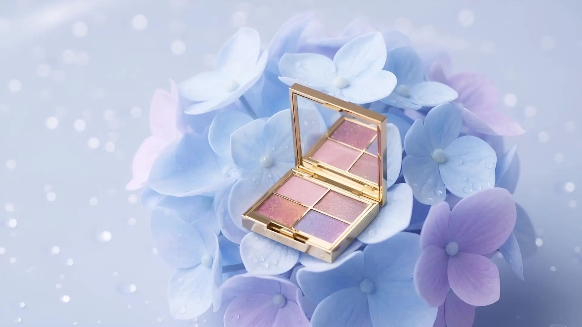 AI Petal-Bed Product Drop Video Generator