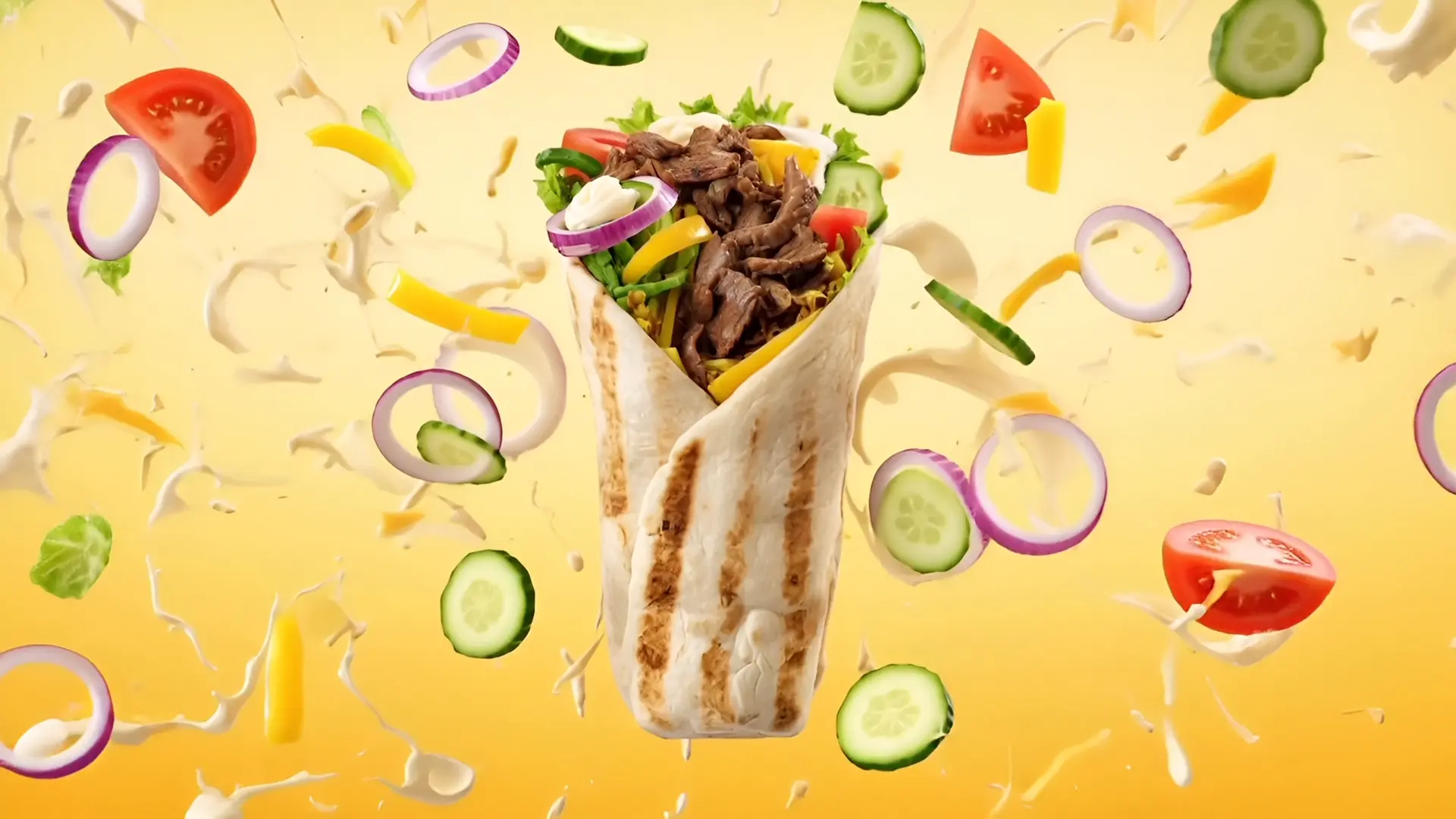 Food Explosion AI Video Generator