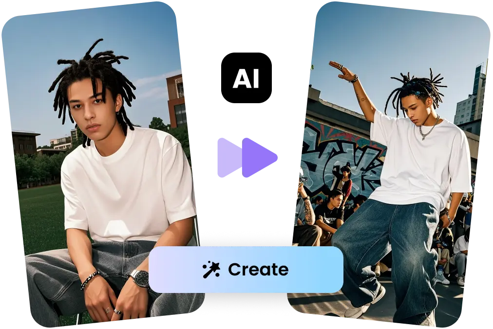 Convenient AI Reels Generator from Images