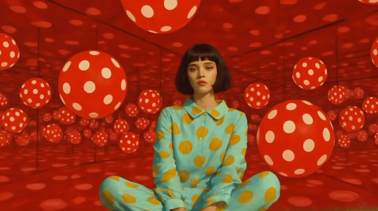 Kusama Polka Dot Motion Effect Generator