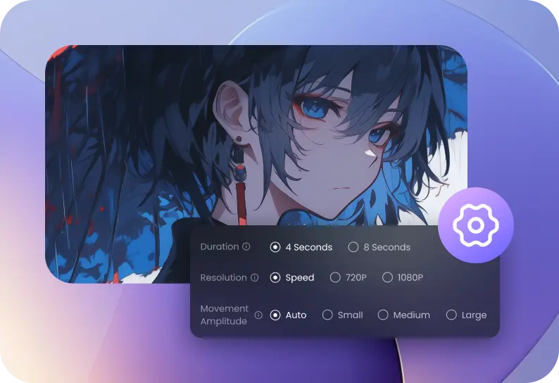Select Style and Customize Video Settings