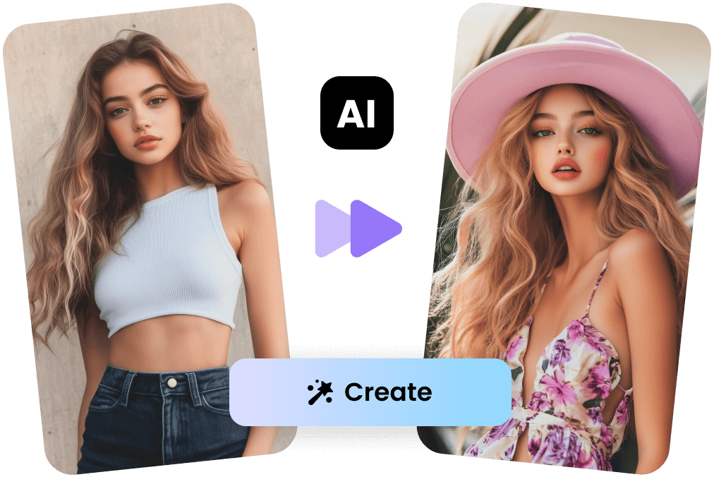 Create Different Looks in One Click for Video Ads