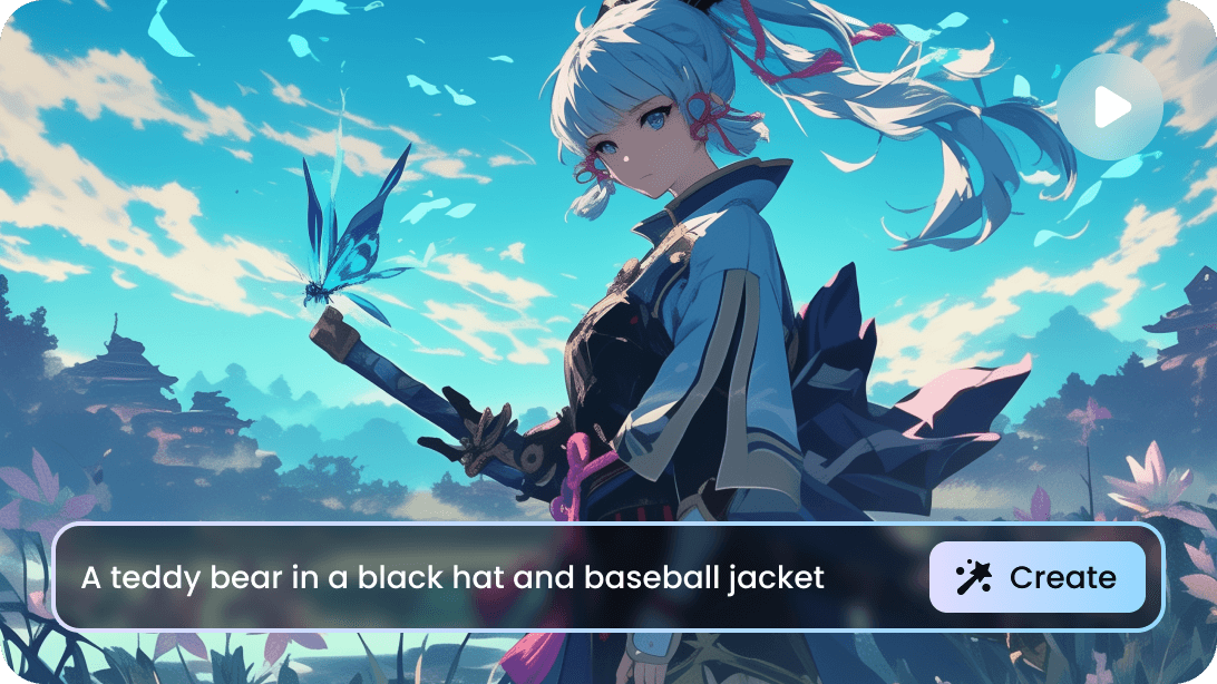 Text to Animation Video with One Click